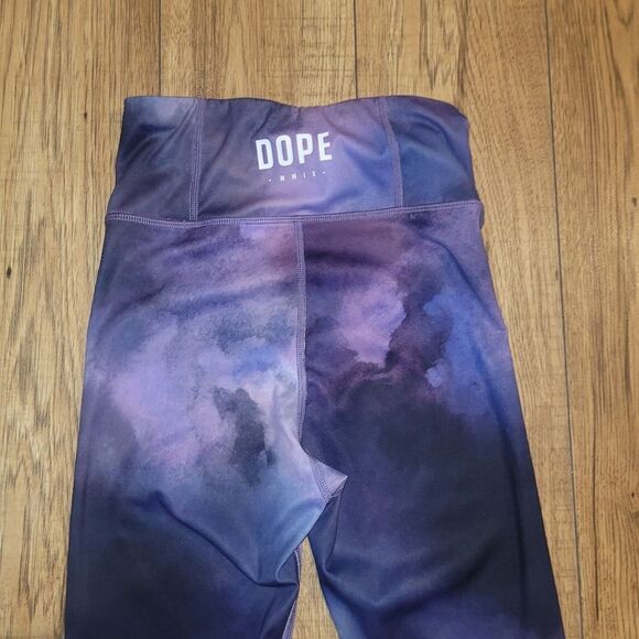 DOPE Purple Tie-Dye Leggings - Picture 6 of 7